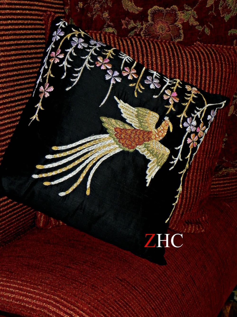 Black Silk - Gold Phoenix - shopzambony