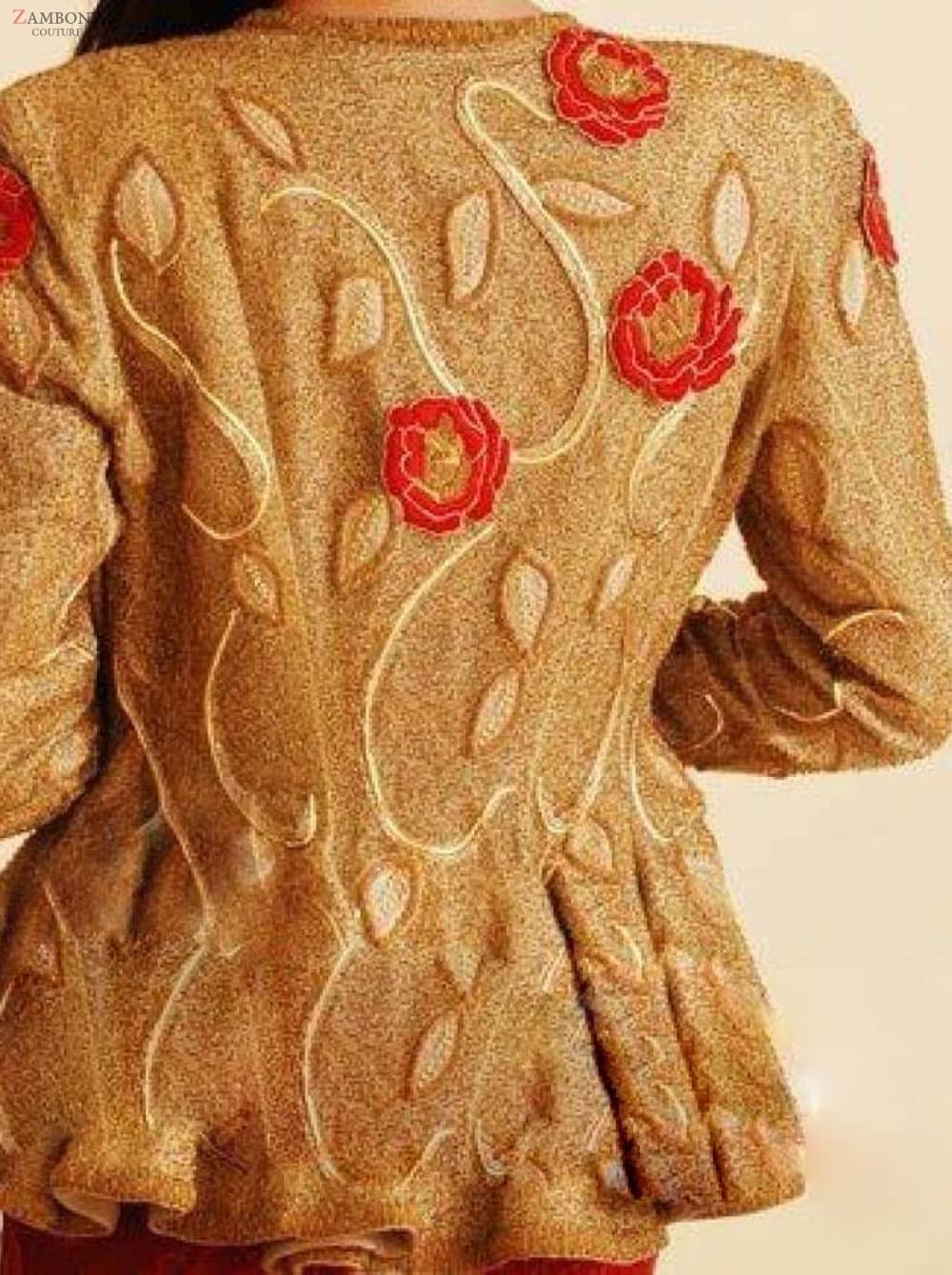 Paola Gold Art Jacket - Jackets