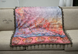 Fish Paper Silk Throw - Throws