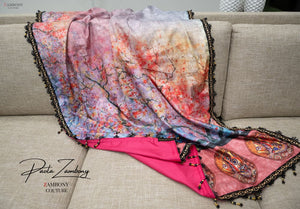 Fish Paper Silk Throw - Throws
