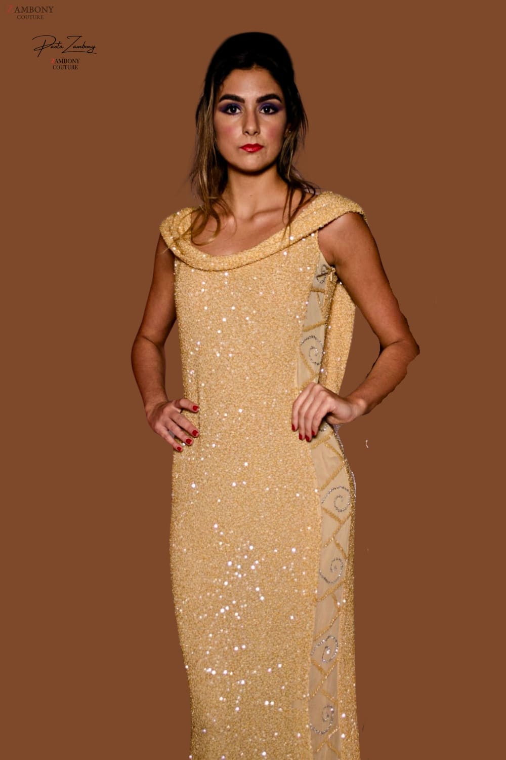 Gold Dora Gown - Gowns