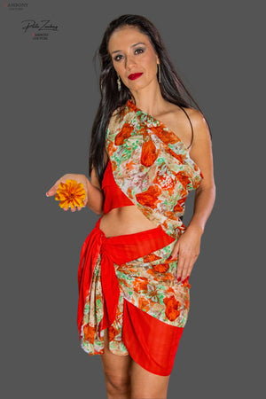 Marigold Floral Saright - Saright