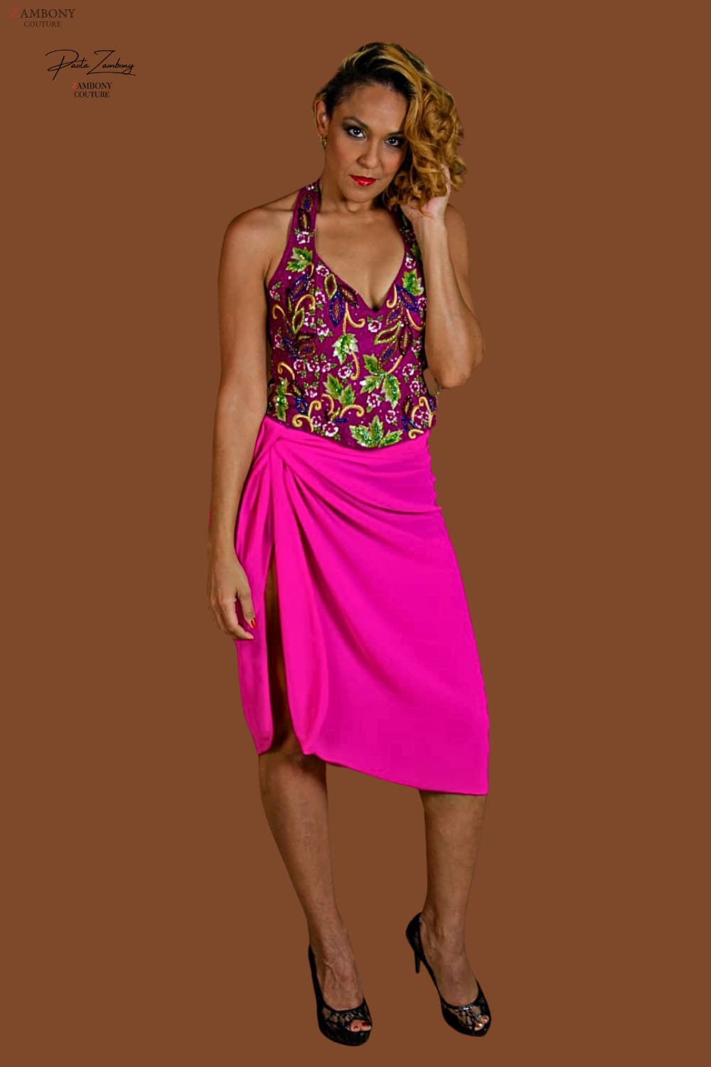 Nadin Halter Neck - Tops