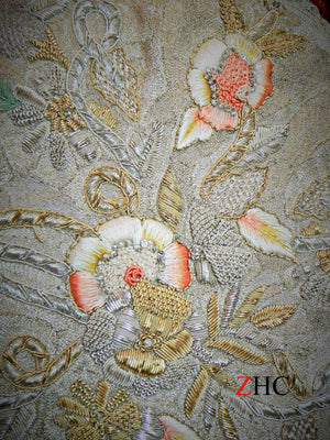 Cushion Round Silver & Pastels - shopzambony