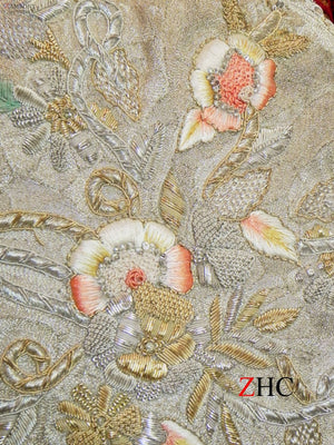 Cushion Round Silver & Pastels - shopzambony